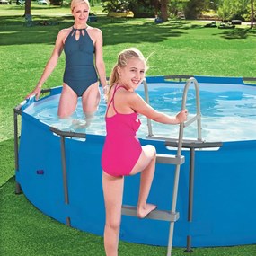 Bestway Escada para piscinas com 2 degraus 84 cm 58430