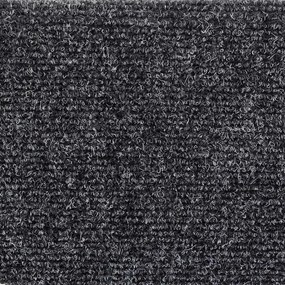 Tapetes de escada autoadesivos 5pcs 56x17x3 cm cinzento-escuro