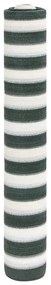 Rede ocultação p/ privacidade PEAD 195g/m² 1,5x25m verde branco