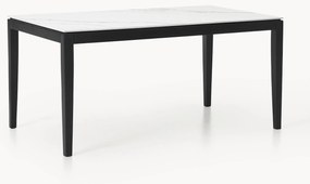 Mesa de jantar com tampo com aspeto de mármore Jackson, vários tamanhos