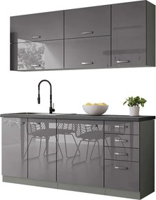 Conjunto de cozinha modular Multi Grey 124