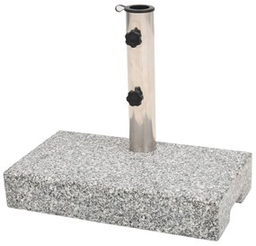 Base para guarda-sol em granito retangular 25 kg