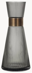 Jarro de água artesanal de vidro fumado Grand Cru, 1 L