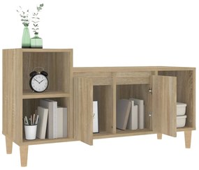 Móvel p/ TV 100x35x55 cm derivados de madeira carvalho sonoma