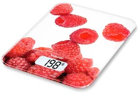 Balança de Cozinha Beurer KS 19 berry 5 Kg Branco Vermelho 5 kg