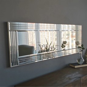 Espelho A303D – Prateado – 120 cm x 40 cm