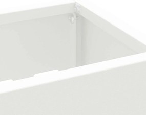Suporte de Guarda-Sol Treliça Branco 28 x 12 x 41 cm Aço