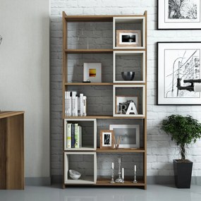 Estante Box – Nogueira – 80 cm x 170 cm x 22 cm