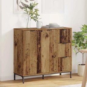 vidaXL Buffet Madeira antiga 89,5 x 33 x 82 cm Madeira processada