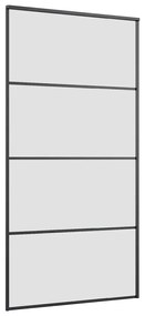 Porta desliz. c/ conj. ferragens 102,5x205cm vidro ESG/alumínio