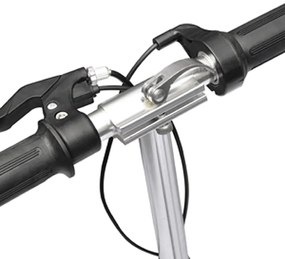 Trotinete/scooter elétrica com assento 120 W preto