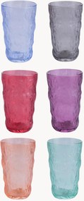 Copos de cocktail variados Amnesia, conjunto de 6