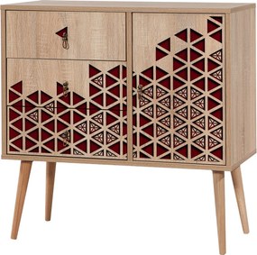 Cómoda Verybox – Carvalho Sonoma – 90x90x40 cm