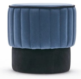 Pouffe Rose – Azul – 40x40x40 cm