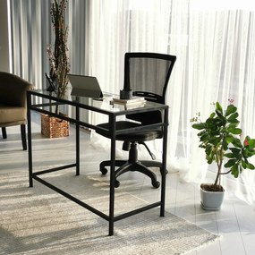 Secretária Network – Preto – 100 cm x 75 cm x 45 cm