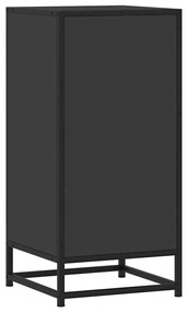 Aparador 35,5x35x76 cm derivados de madeira/metal preto