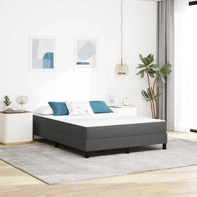 Colchão com Molas Pocket vidaXL Cinza Escuro Médio 160x200x20 cm em Te