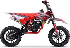 MINI MOTO Crianças MINICROSS gasolina DORADO MD3 49cc 2T 10/10" Com Limitador Velocidade Vermelha