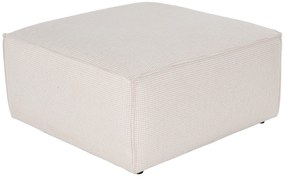 Pouffe Lora – Branco – 85x85x40 cm