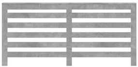 Cobertura de radiador derivados de madeira cinzento cimento