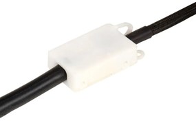 Candeeiro suspenso industrial 25 W 109 cm E27 branco
