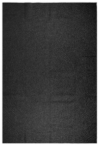 Tapete ZIZUR antracite 240x340 cm aspeto juta interior exterior