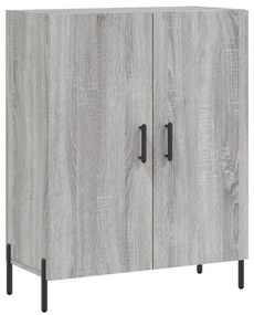 Armário alto 69,5x34x180 cm derivados de madeira sonoma cinza
