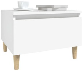 Mesa de apoio 50x46x35 cm derivados de madeira branco