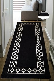 Carpete de Entrada Bague – Preto – 80x200 cm | Tribo Home