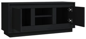 Móvel para TV 102x35x45 cm madeira processada preto