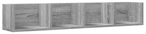 Armários parede 2 pcs 99x18x16,5 cm deriv. madeira cinza sonoma