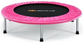 Mini Trampolim Dobrável com Molas e Capa Acolchoada - Vermelho