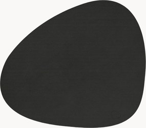 Individuais de mesa assimétricos em pele Corduroy, conjunto de 2