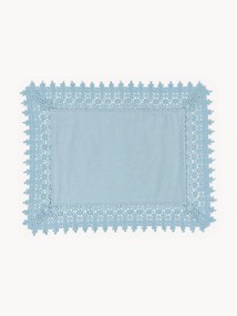 Individuais de mesa com renda Flavia, conjunto de 2
