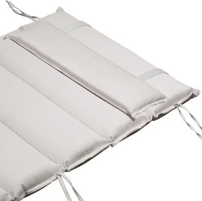 Almofada para espreguiçadeira (NÃO INCLUÍDA) 177 x 58 x 7 cm Creme