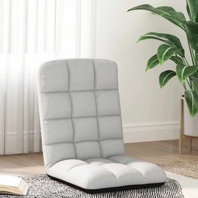 Colchão dobrável 71x51x62 cm tecido cinzento nublado