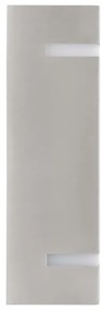 Candeeiros de parede exterior 2 pcs 35 W retangular prateado