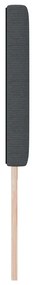 Cabeceira LED vidaXL Design Simples Cinza Escuro 100 cm em Tecido de C