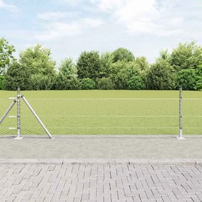 Cerca Hexagonal vidaXL 0,5x10 m Aço Galvanizado