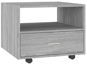 Mesa de centro 55x55x40 cm madeira processada sonoma cinza