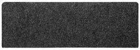Tapetes de escada autoadesivos 30 pcs 65x21x4 cm cinzento