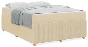 Estrutura da Cama Outros Creme 140 x 200 cm tecido