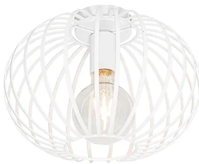 Candeeiro de teto design branco 30 cm - Johanna Design
