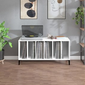 Armário para discos 100x38x48 cm derivados de madeira branco