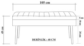 Conjunto de Mobiliário de Entrada Filinta – Sonomo/Antracite – Sapatei