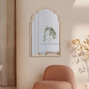 ESPELHO DE PAREDE TANGIER 62X1X100 CM (TAMANHO DO ESPELHO INTERIOR 55X94) ROSA