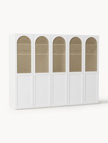 Roupeiro modular com portas de batente Jeanne, L 250 cm, vários tamanhos