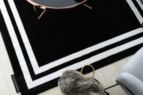 Tapete HAMPTON quadro preto - PRODUTO DE SEGUNDA GRAU
