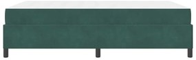 Estrutura da Cama Branco e Cinza Claro 160 x 200 cm Veludo