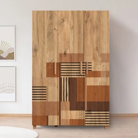 Roupeiro Leva Hedera – Atlantic Pine – 120x189x48 cm